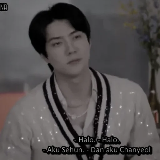 Стикерпак Dark Sehun для Telegram