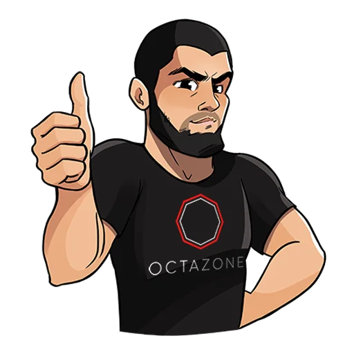 👍 Стикер «OctaZone» для Telegram