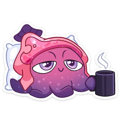☺️ Стикер «Окти • Octy the Squid» для Telegram