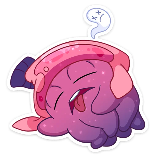 😵 Стикер «Окти • Octy the Squid» для Telegram