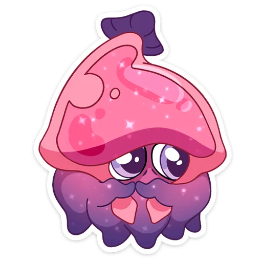 🥺 Стикер «Окти • Octy the Squid» для Telegram