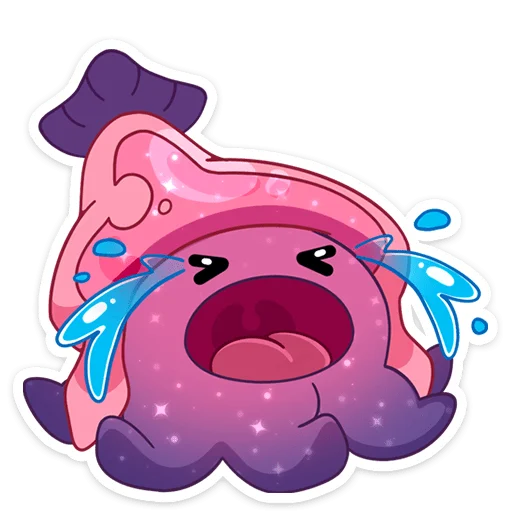 😭 Стикер «Окти • Octy the Squid» для Telegram