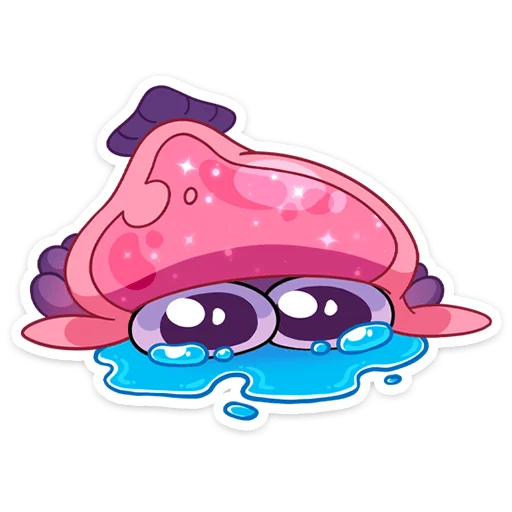 😭 Стикер «Окти • Octy the Squid» для Telegram
