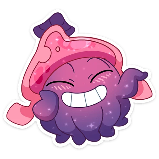 😁 Стикер «Окти • Octy the Squid» для Telegram