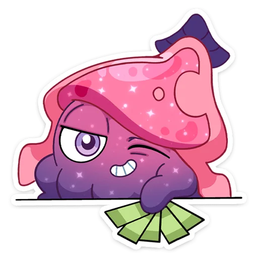 😉 Стикер «Окти • Octy the Squid» для Telegram