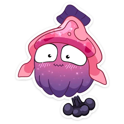 🚀 Стикер «Окти • Octy the Squid» для Telegram