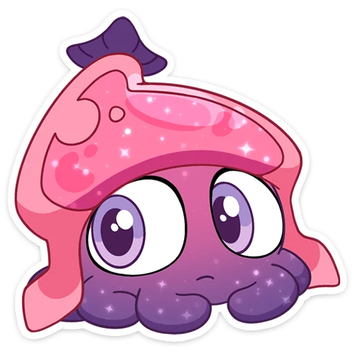 🙄 Стикер «Окти • Octy the Squid» для Telegram