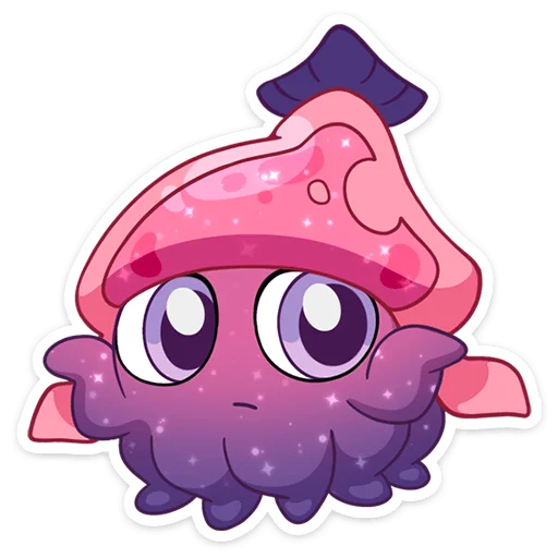 🤷‍♂ Стикер «Окти • Octy the Squid» для Telegram