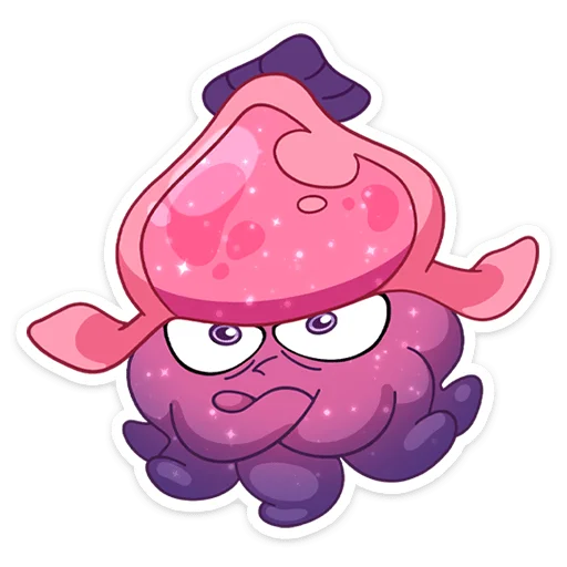 Стикерпак Окти • Octy the Squid для Telegram — скачать