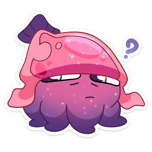 🤨 Стикер «Окти • Octy the Squid» для Telegram