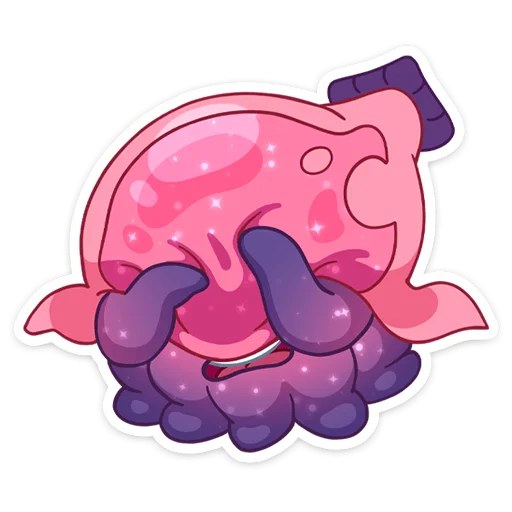 🙈 Стикер «Окти • Octy the Squid» для Telegram