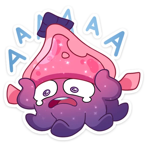 🤯 Стикер «Окти • Octy the Squid» для Telegram