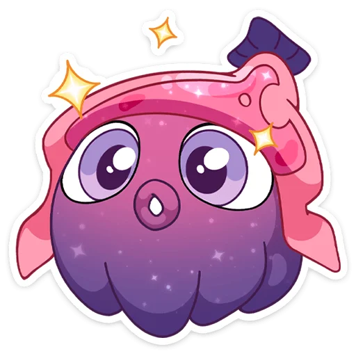 🥺 Стикер «Окти • Octy the Squid» для Telegram