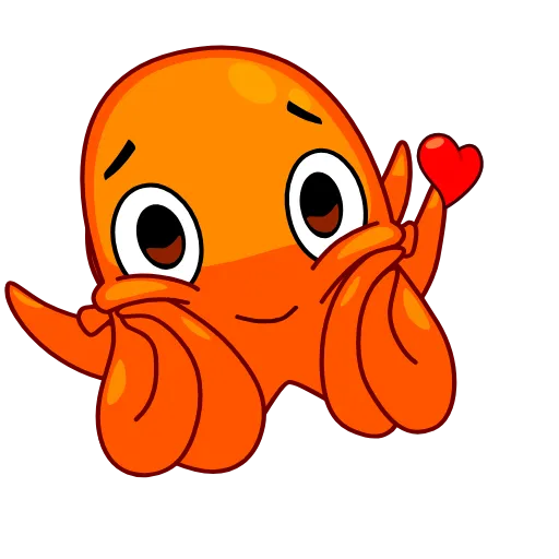 😘 Стикер «Paul Octopus» для Telegram
