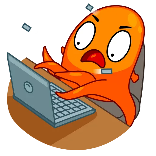 😤 Стикер «Paul Octopus» для Telegram