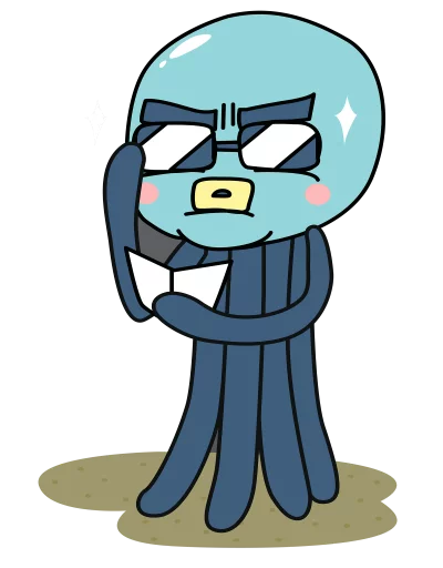 😛 Стикер «Octopus» для Telegram