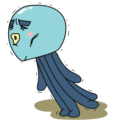 😒 Стикер «Octopus» для Telegram