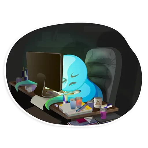 😚 Стикер «Octopus» для Telegram