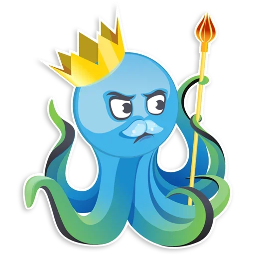 😗 Стикер «Octopus» для Telegram