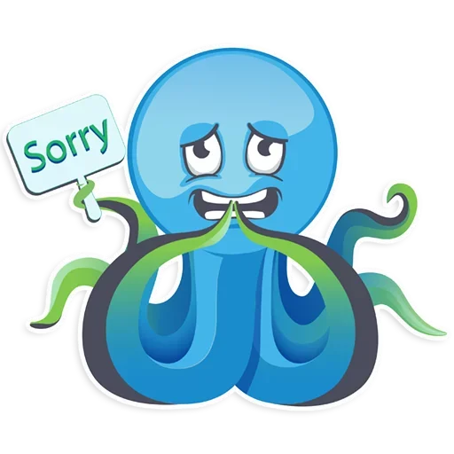 😉 Стикер «Octopus» для Telegram