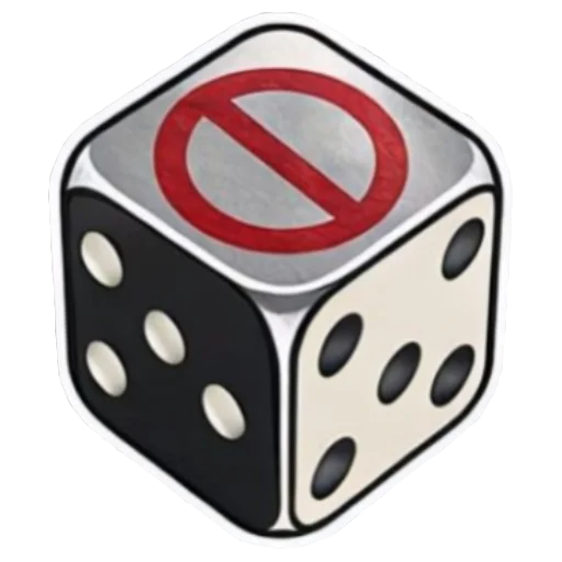 🚫 Стикер «Odd Dice» для Telegram