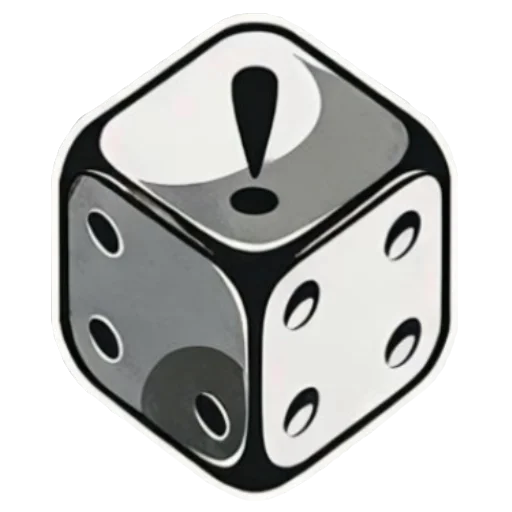 ❗️ Стикер «Odd Dice» для Telegram