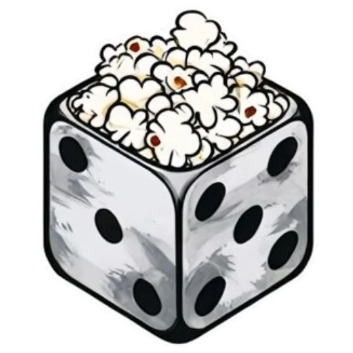 🍿 Стикер «Odd Dice» для Telegram
