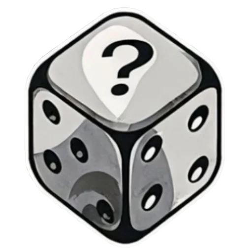 ❓ Стикер «Odd Dice» для Telegram