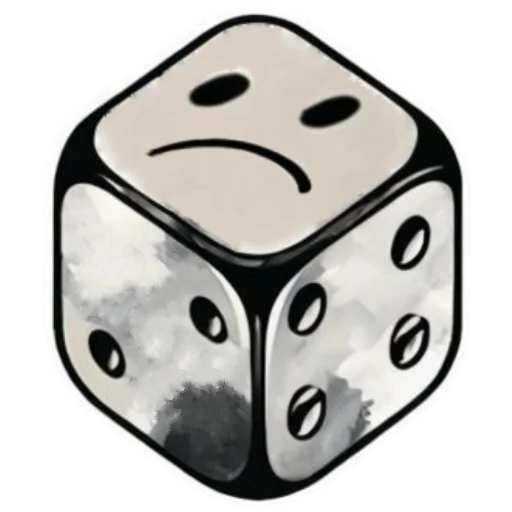 🙁 Стикер «Odd Dice» для Telegram