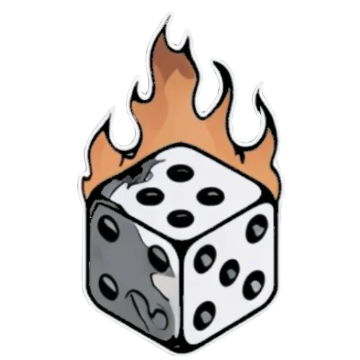 🔥 Стикер «Odd Dice» для Telegram