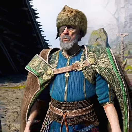 🔱 Стикер «Odin God of War» для Telegram