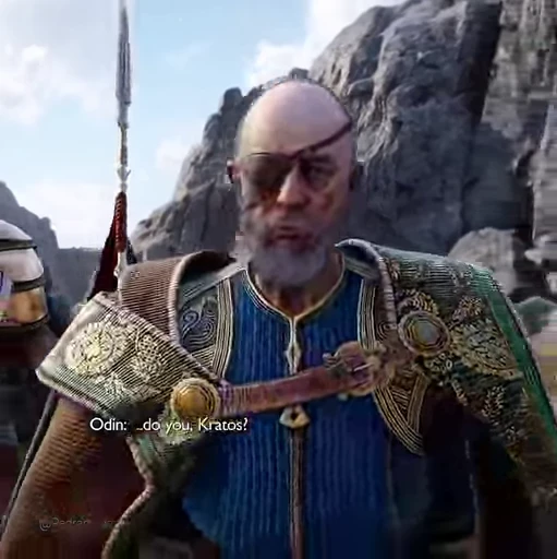 🔱 Стикер «Odin God of War» для Telegram