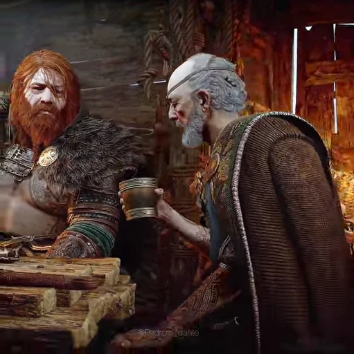 🔱 Стикер «Odin God of War» для Telegram