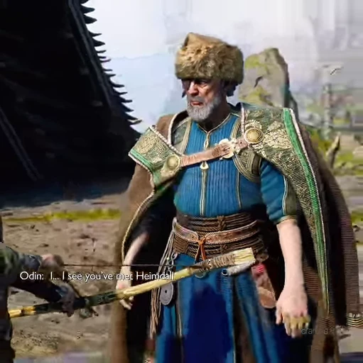 🔱 Стикер «Odin God of War» для Telegram