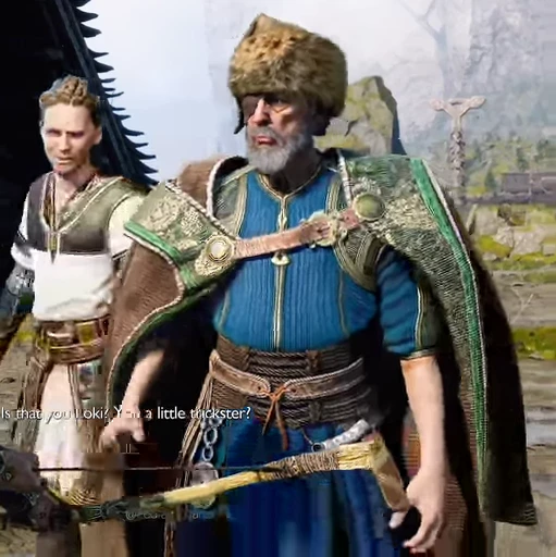 🔱 Стикер «Odin God of War» для Telegram
