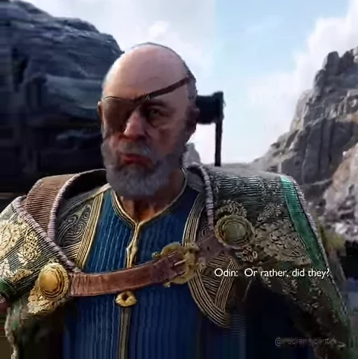 🔱 Стикер «Odin God of War» для Telegram