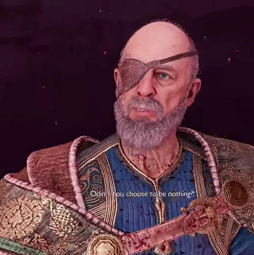 🔱 Стикер «Odin God of War» для Telegram