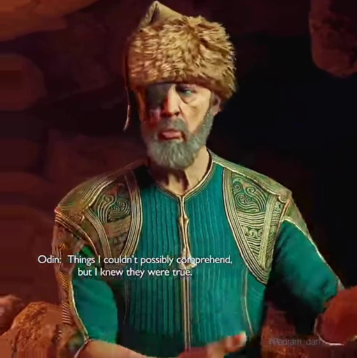 🔱 Стикер «Odin God of War» для Telegram