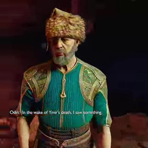 🔱 Стикер «Odin God of War» для Telegram