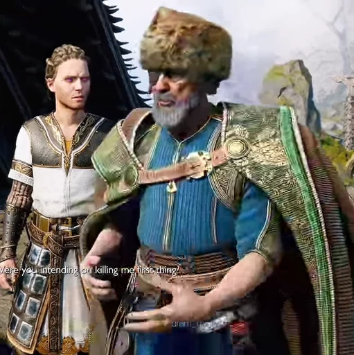 🔱 Стикер «Odin God of War» для Telegram