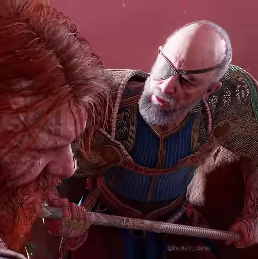 🔱 Стикер «Odin God of War» для Telegram