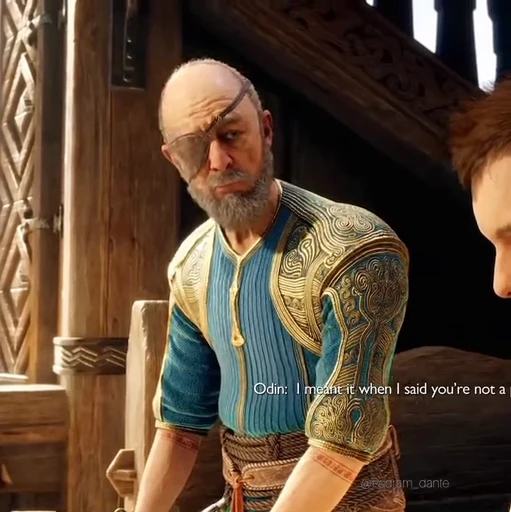🔱 Стикер «Odin God of War» для Telegram