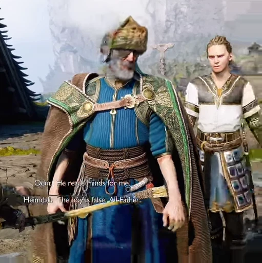 🔱 Стикер «Odin God of War» для Telegram