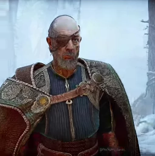 🔱 Стикер «Odin God of War» для Telegram