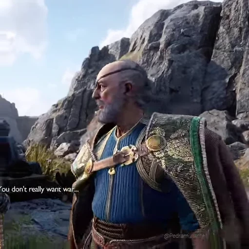 🔱 Стикер «Odin God of War» для Telegram