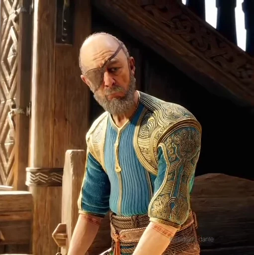 🔱 Стикер «Odin God of War» для Telegram