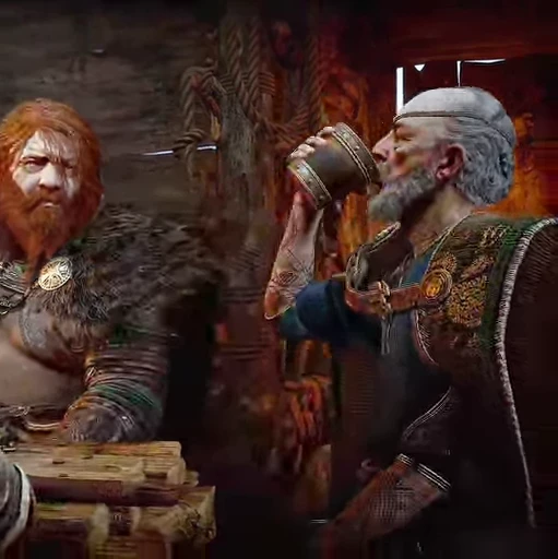 🔱 Стикер «Odin God of War» для Telegram