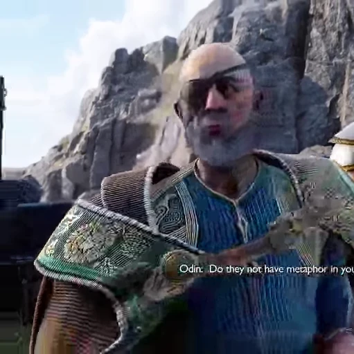 🔱 Стикер «Odin God of War» для Telegram