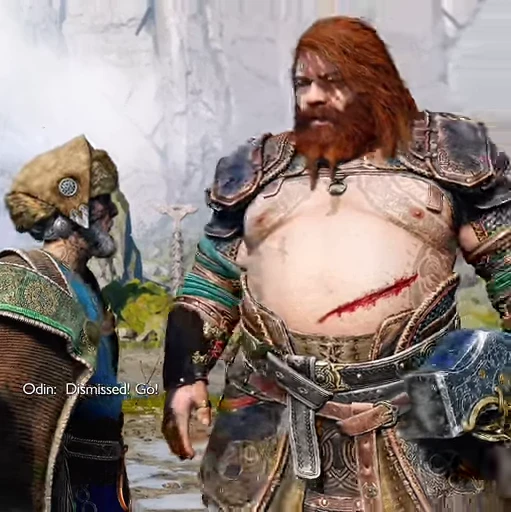 🔱 Стикер «Odin God of War» для Telegram