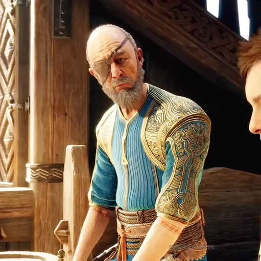 🔱 Стикер «Odin God of War» для Telegram